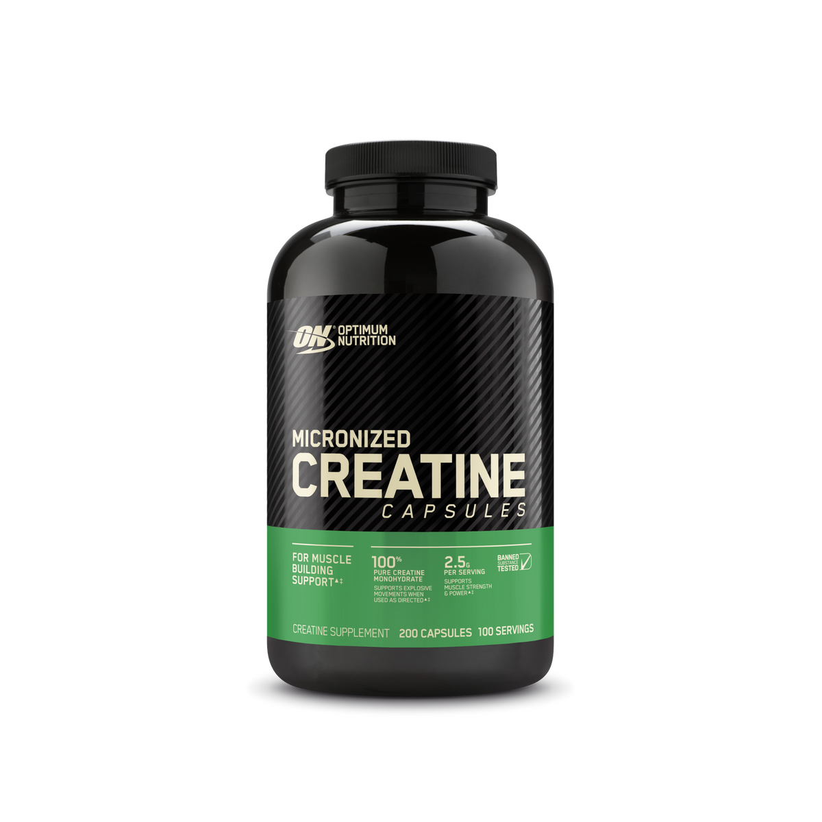 Micronized Creatine Capsules